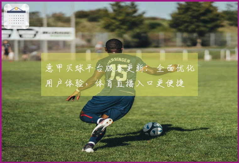 意甲买球平台版本更新：全面优化用户体验，体育直播入口更便捷